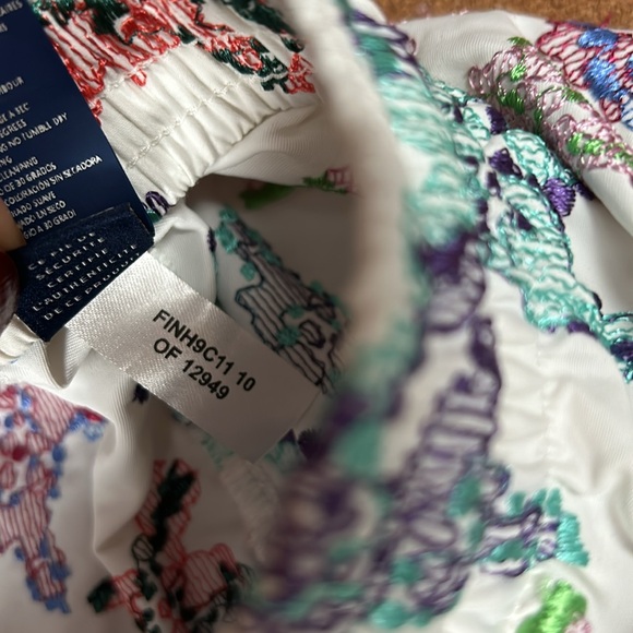 Vilebrequin Men's Watercolor Turtle Print Superflex Swim Trunks XS - Picture 13 of 16